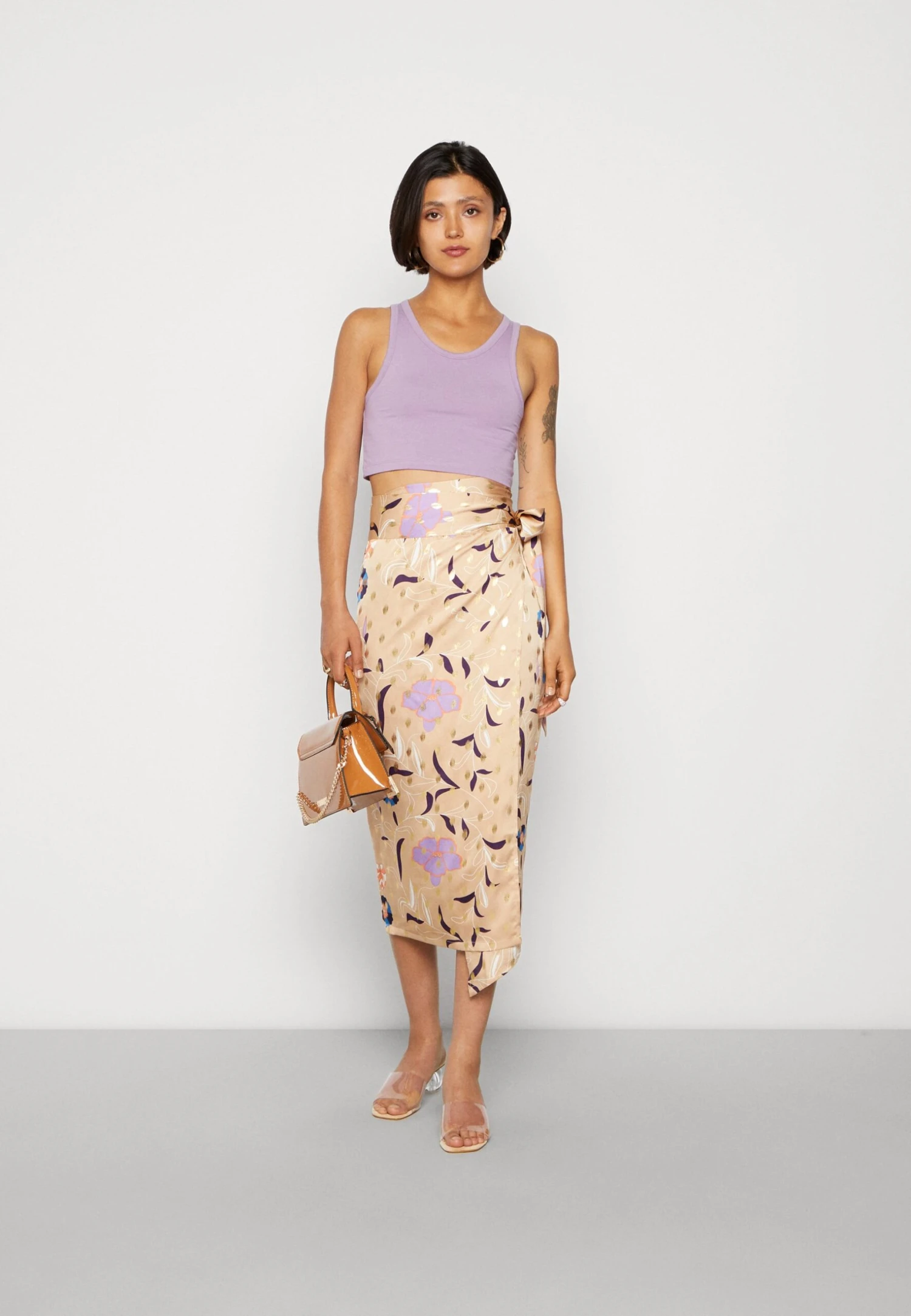 NEVER FULLY DRESSED Evie Jaspre Skirt - Falda Cruzada - Multi - Imagen 2