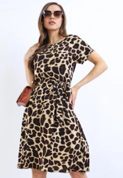 Vestido Informal - Leopard