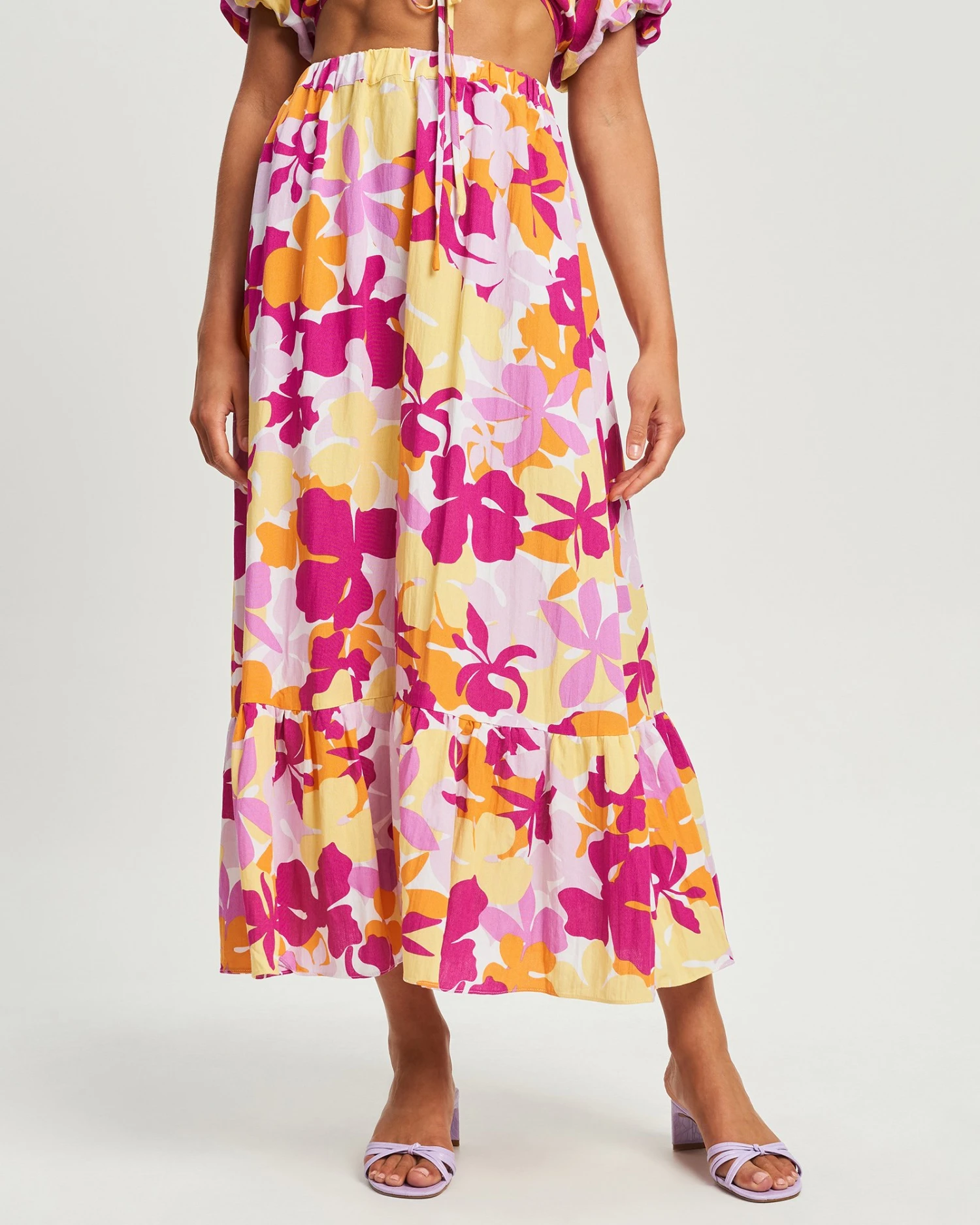 Macs - Falda Larga - Sunrise Bloom