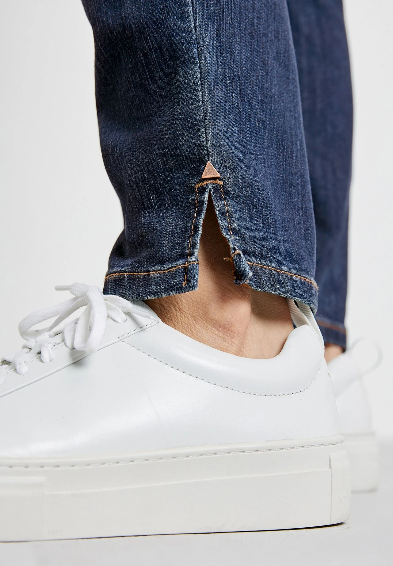 Gerry Weber 5-Pocket Best4Me Cropped - Vaqueros Slim Fit - Dark Blue Denim Mit Use - Imagen 3