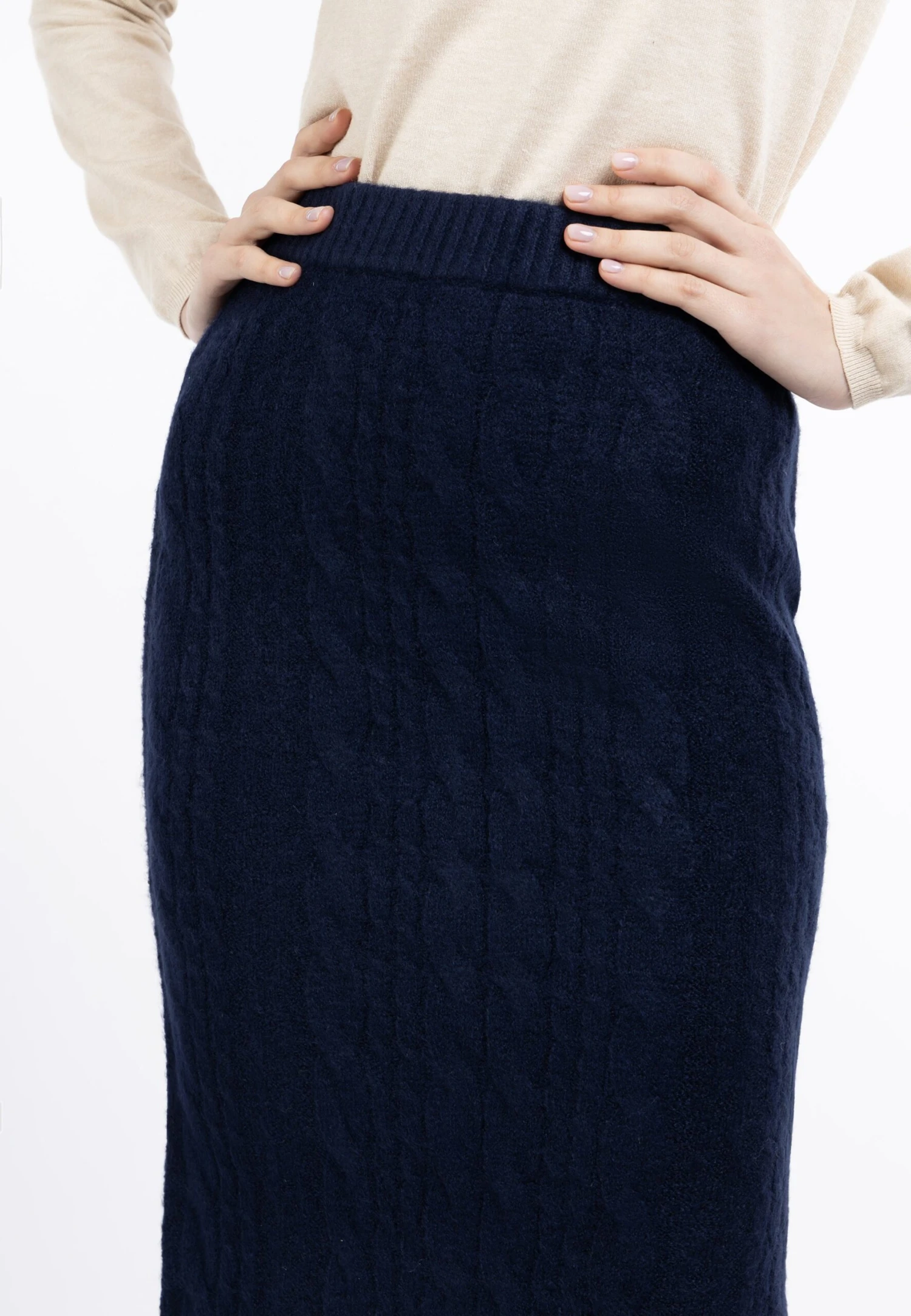 Dreimaster Falda De Tubo - Marine - Imagen 4