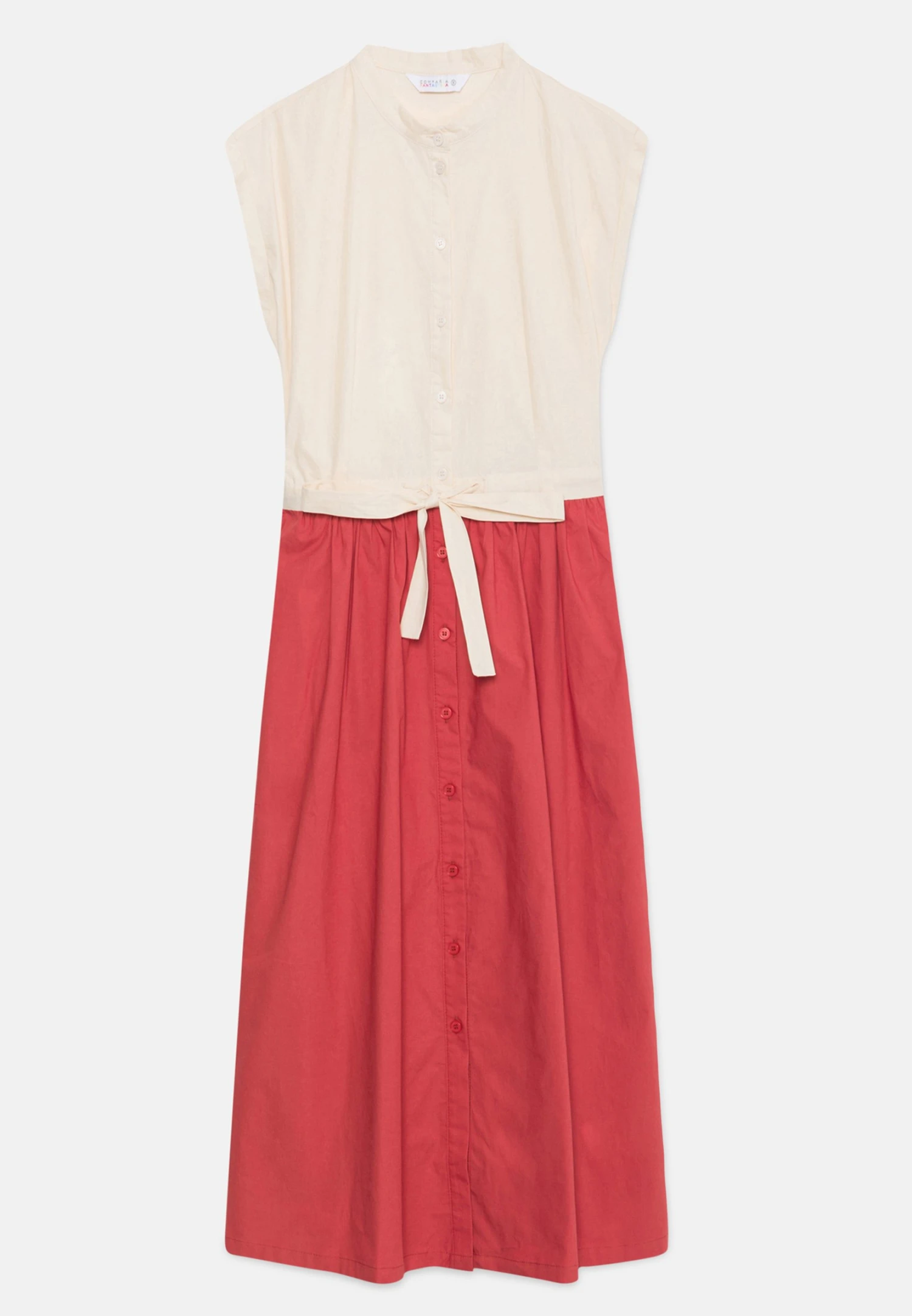 Compania Fantastica Vestido Camisero - Brown - Imagen 5