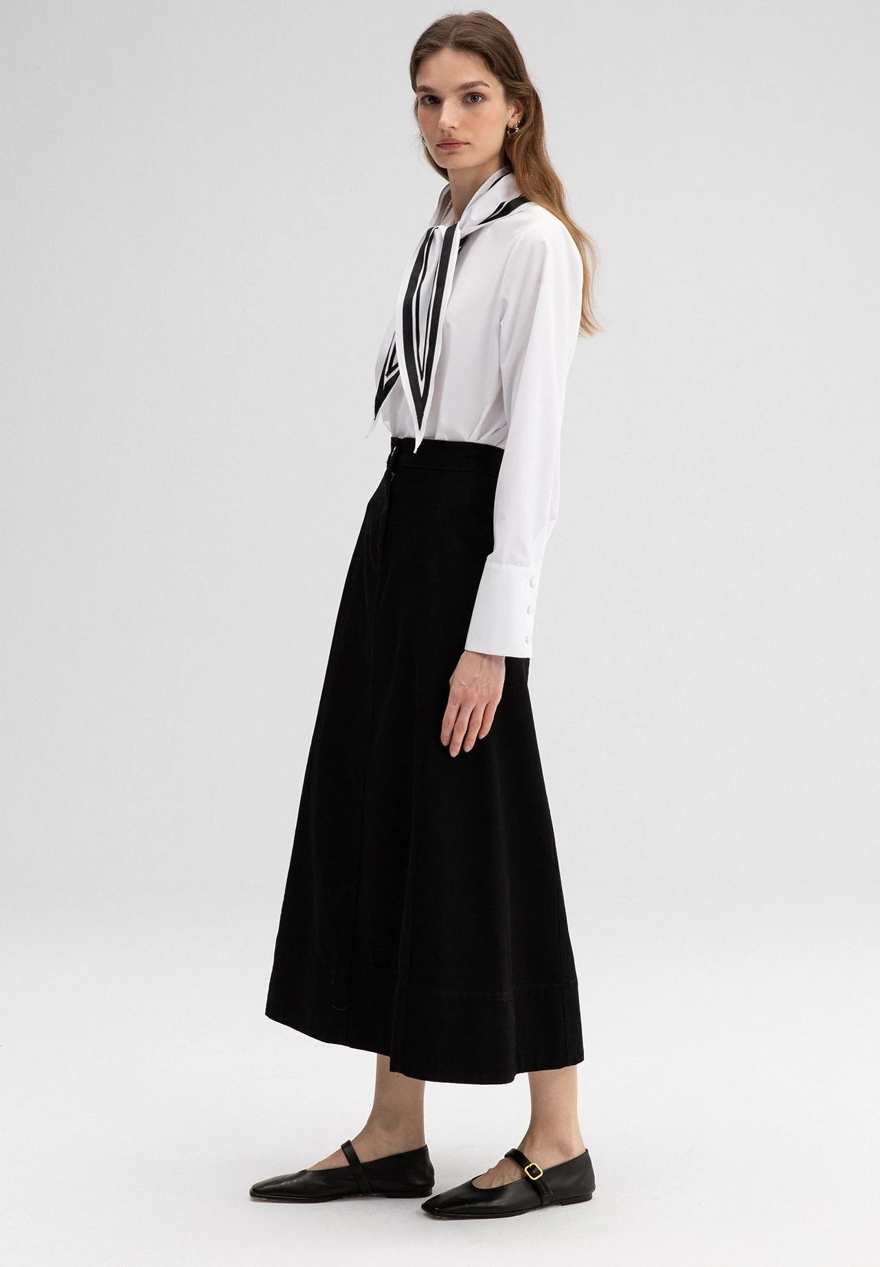 Falda Larga - Black - Imagen 4