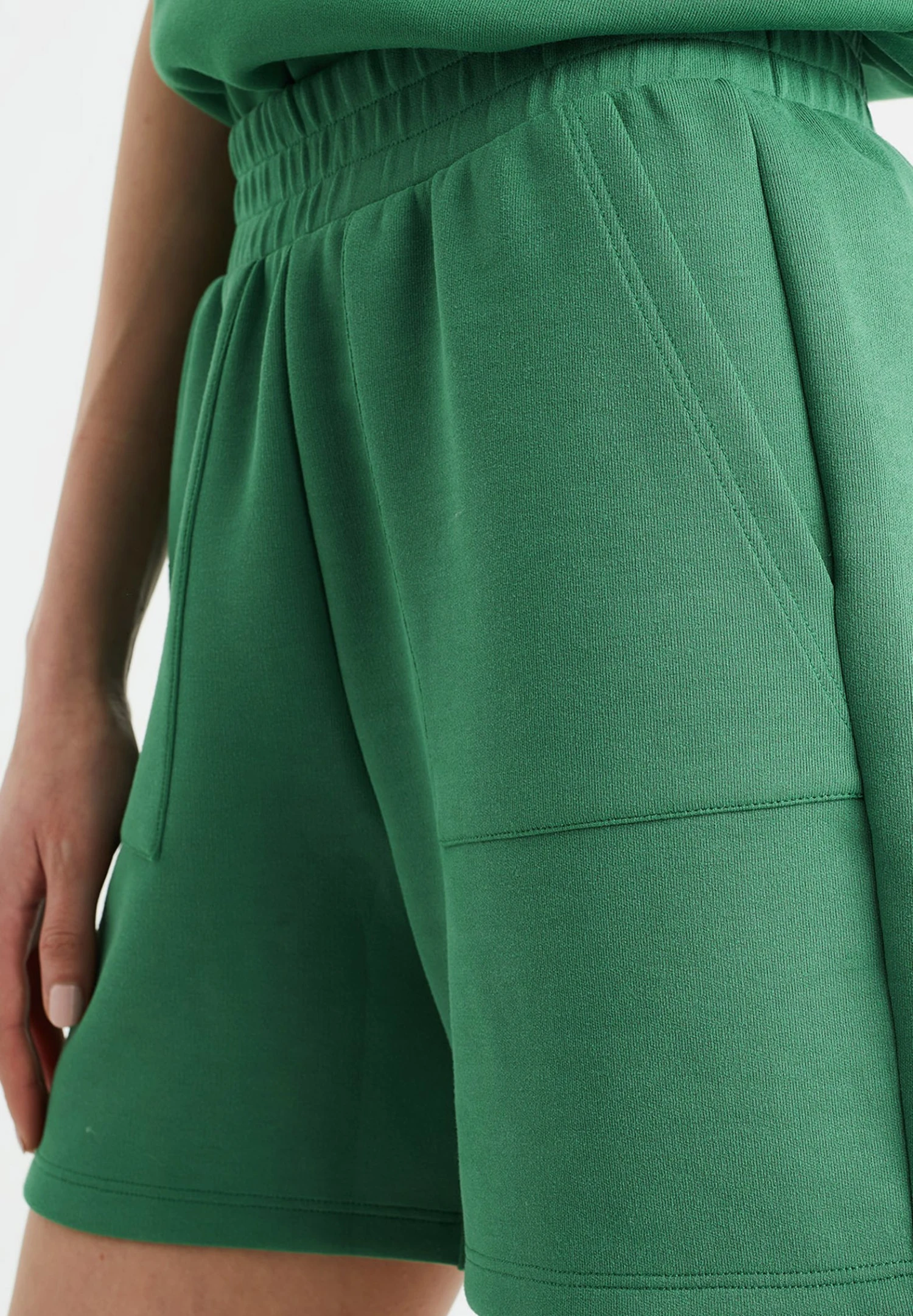 WE FASHION Shorts - Green - Imagen 4