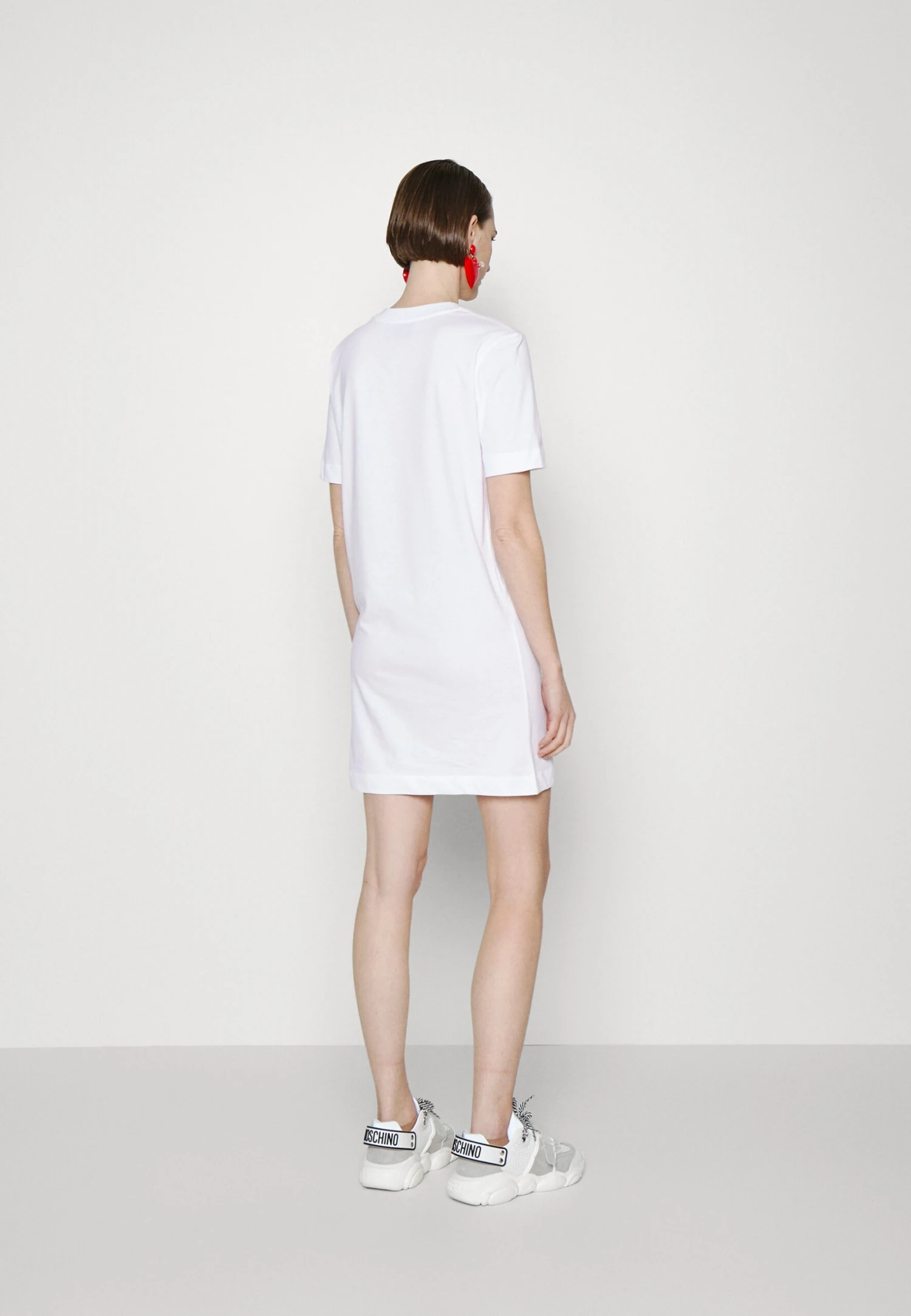 LOVE MOSCHINO Vestido Ligero - White - Imagen 3