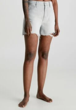 Calvin Klein Jeans Mom - Shorts Vaqueros - Denim Grey