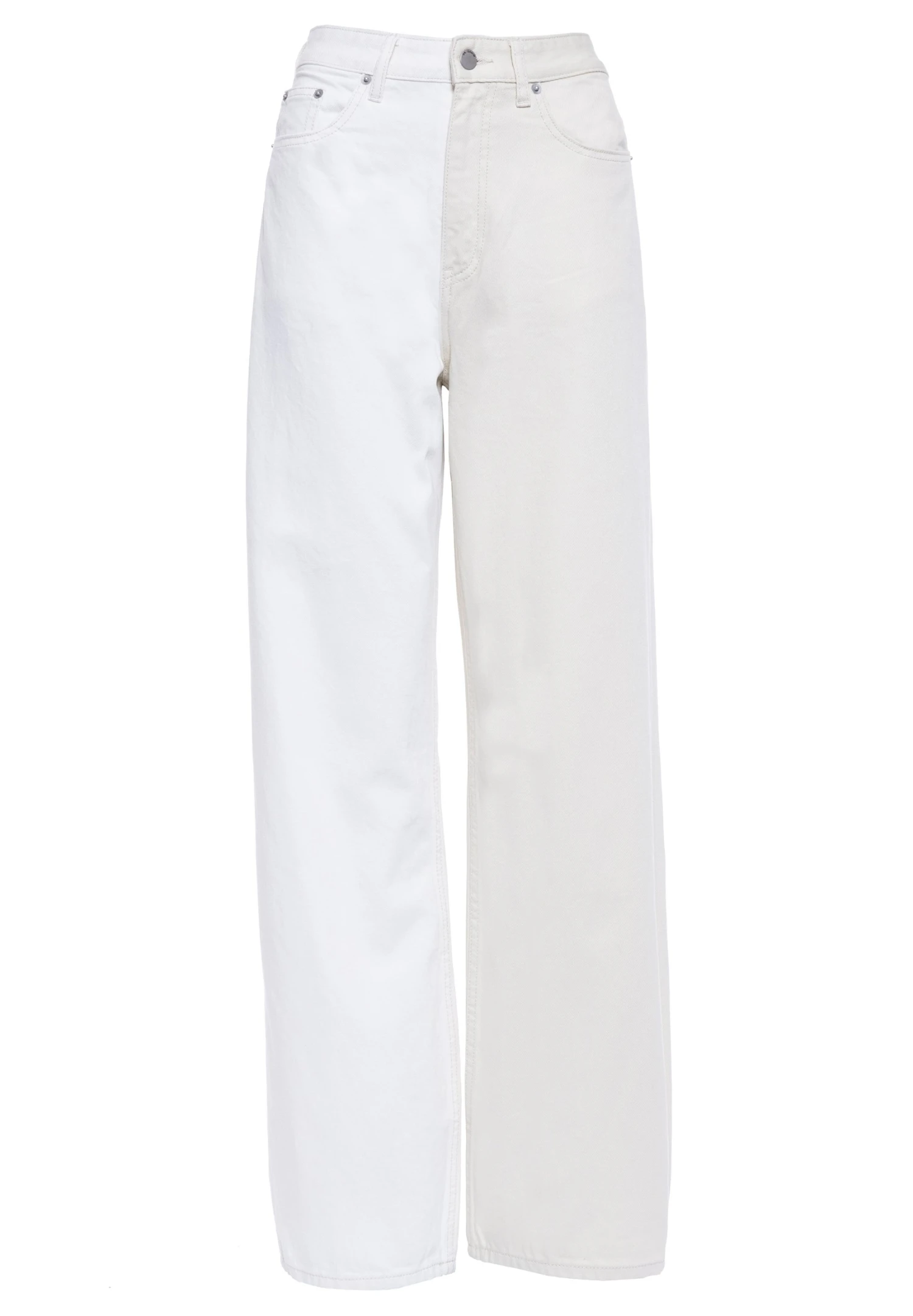 Dr. Denim Donna - Vaqueros Boyfriend - Two Tone White - Imagen 5