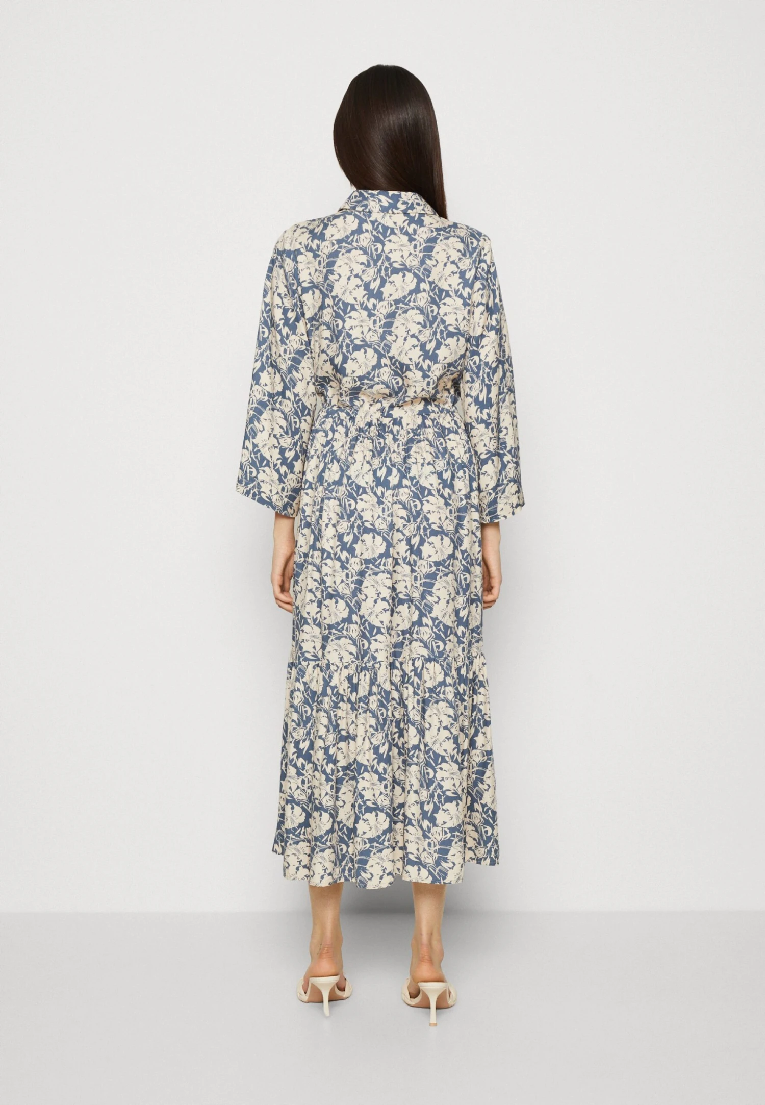 Yasfilla Shirt Dress - Vestido Camisero - Blue - Imagen 3