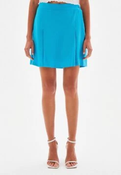 Vicki - Falda Acampanada - Turquoise