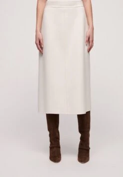 LUISA SPAGNOLI Frisbi - Falda Acampanada - Off White
