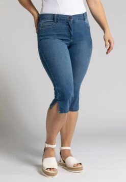 Ulla Popken Shorts Vaqueros - Bleu Jean