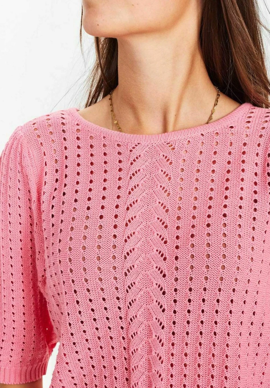 Nuara Ss - Camiseta Estampada - Plumeria - Imagen 4