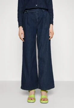 AG Jeans Pant Wide - Vaqueros Boyfriend - Blu