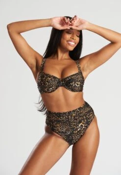 South Beach Sets Dark Leopard- Bikini - Leopard