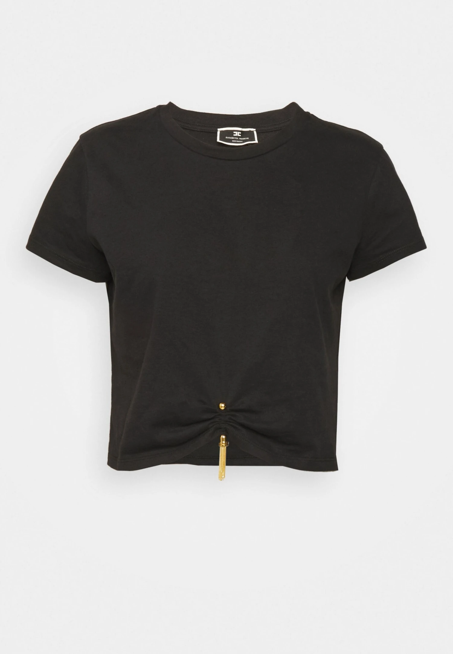 Elisabetta Franchi Women'S- Camiseta Estampada - Nero - Imagen 6