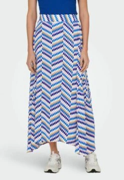 ONLY Print - Falda Larga - Bluing