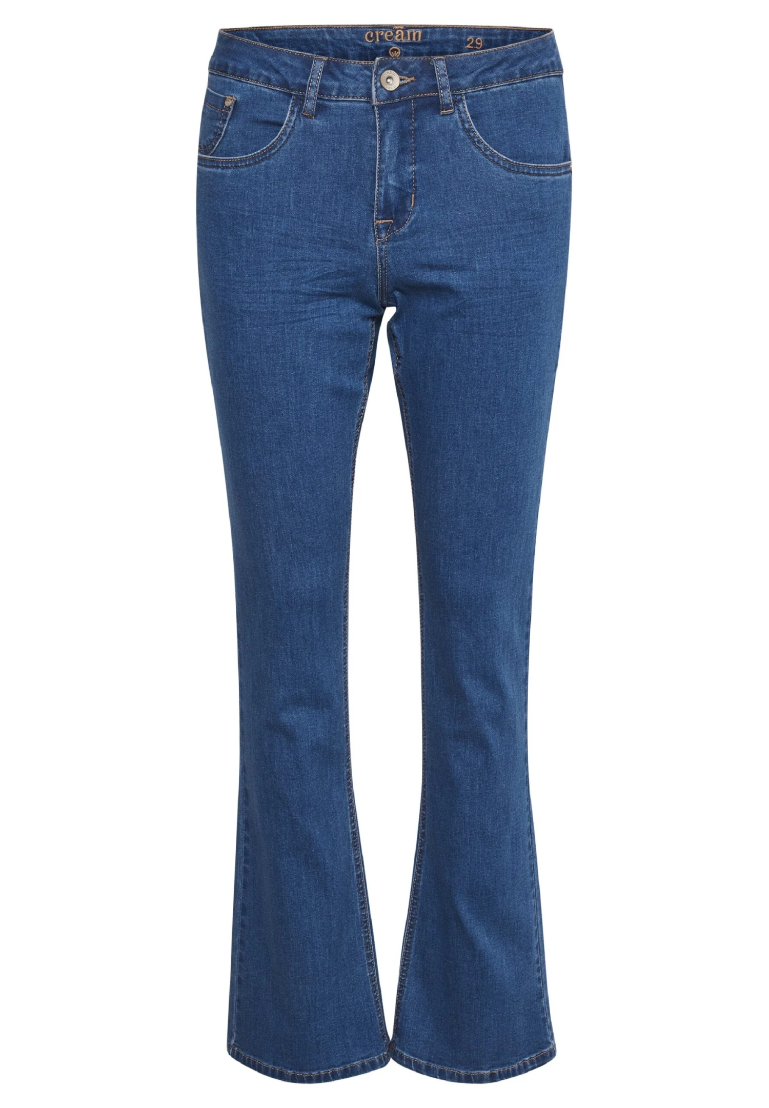 Cream Crlone- Vaqueros Bootcut - Indigo Blue Denim - Imagen 5