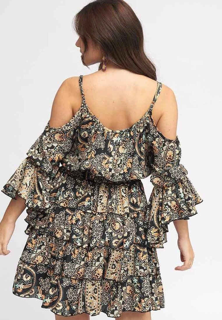 Descubiertos - Vestido Informal - Black - Imagen 2