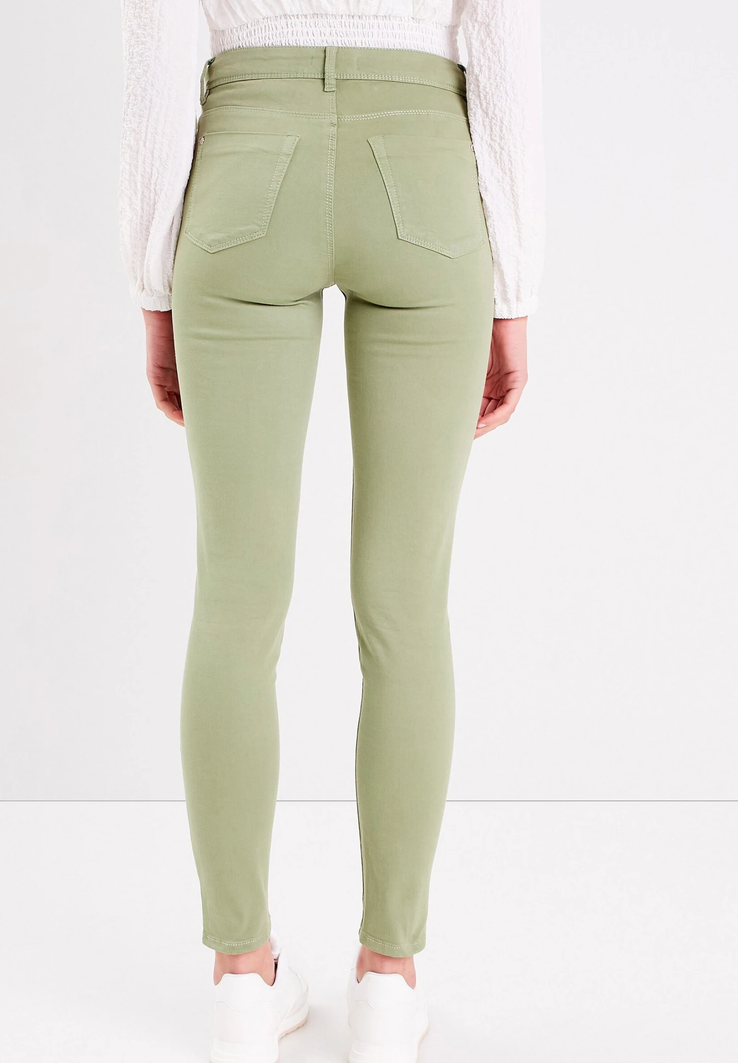 Vaqueros Pitillo - Vert - Imagen 3