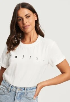 Calli Logo- Camiseta Estampada - White