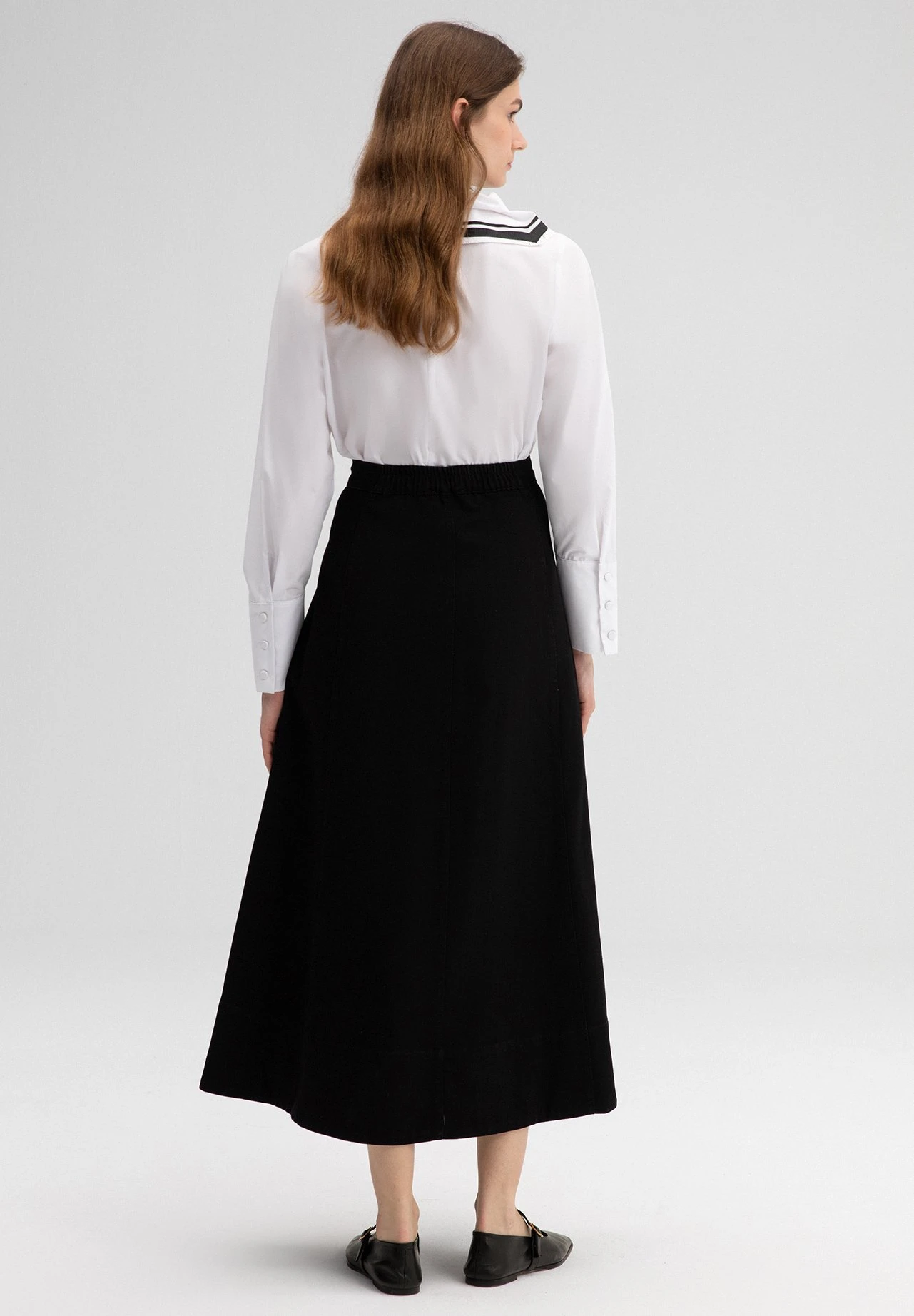 Falda Larga - Black - Imagen 3