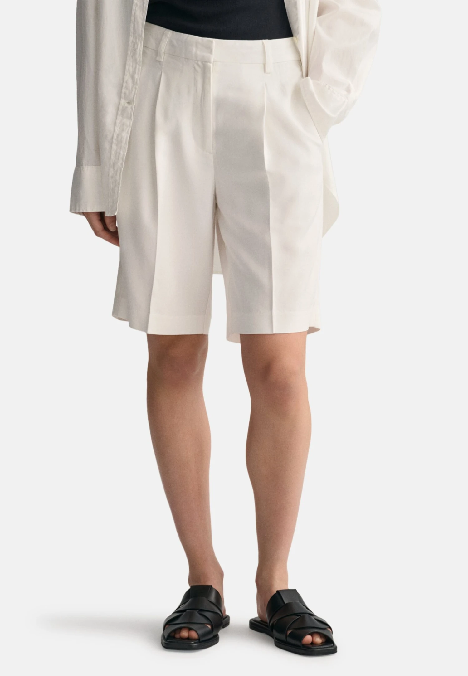 Gant Relaxed Fit - Shorts - White