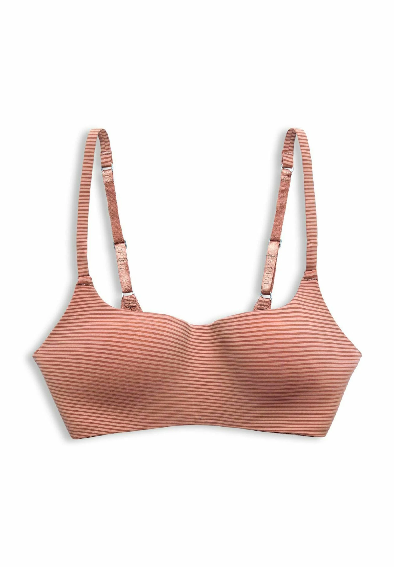 ESPRIT Jaquard Stripe K Par- Top De Bikini - Cinnamon - Imagen 7