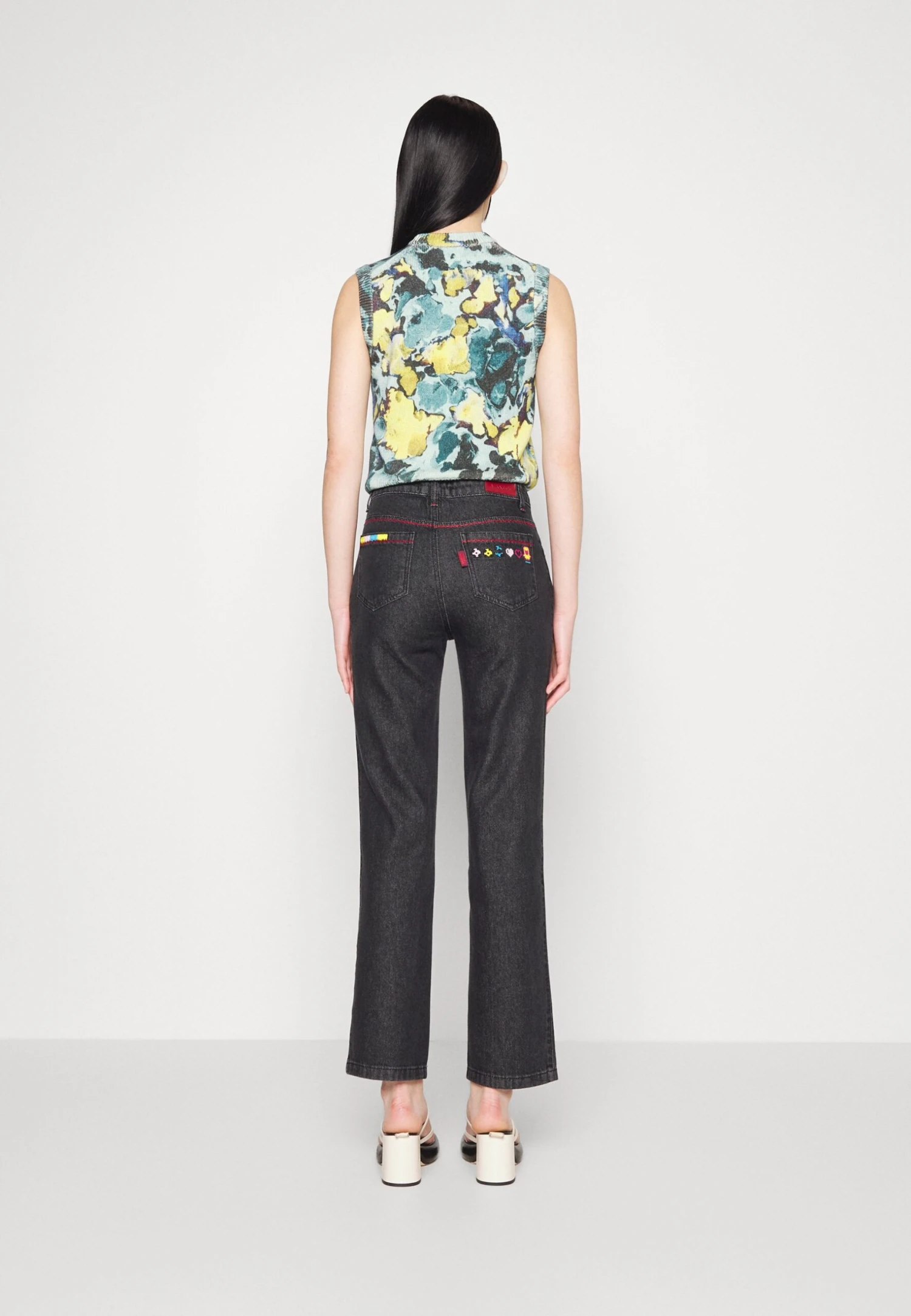 MAX & Co. Tamadeni - Vaqueros Rectos - Black - Imagen 3