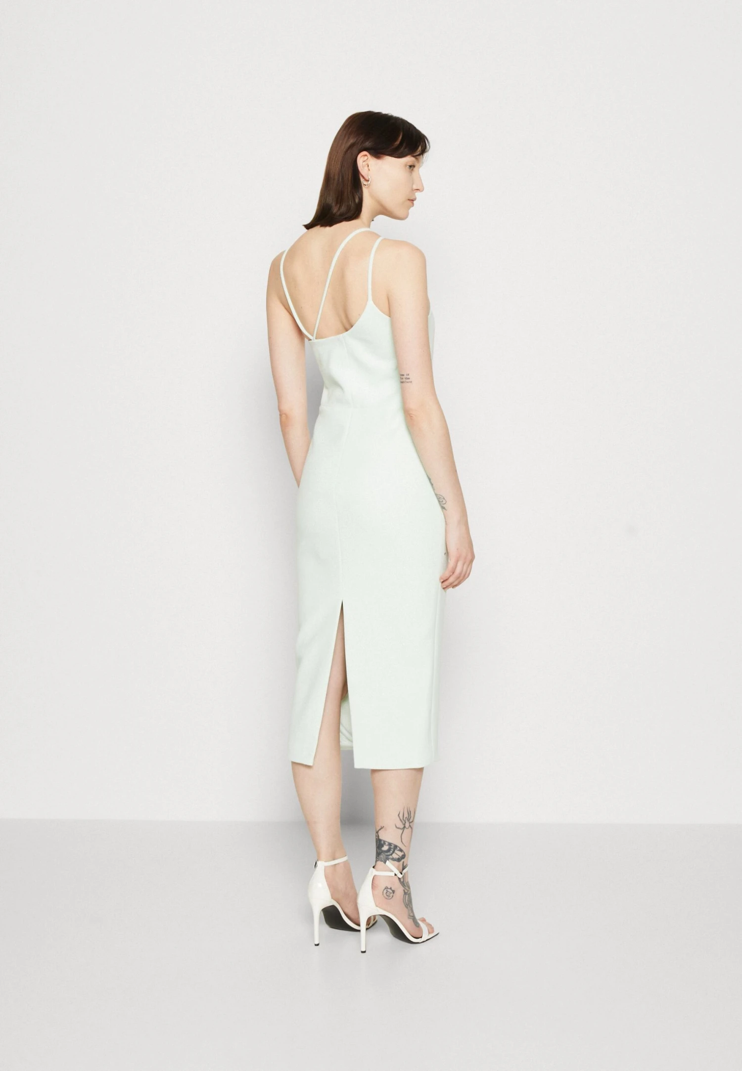 Come Closer Midi Dress - Vestido Ligero - Mint - Imagen 3