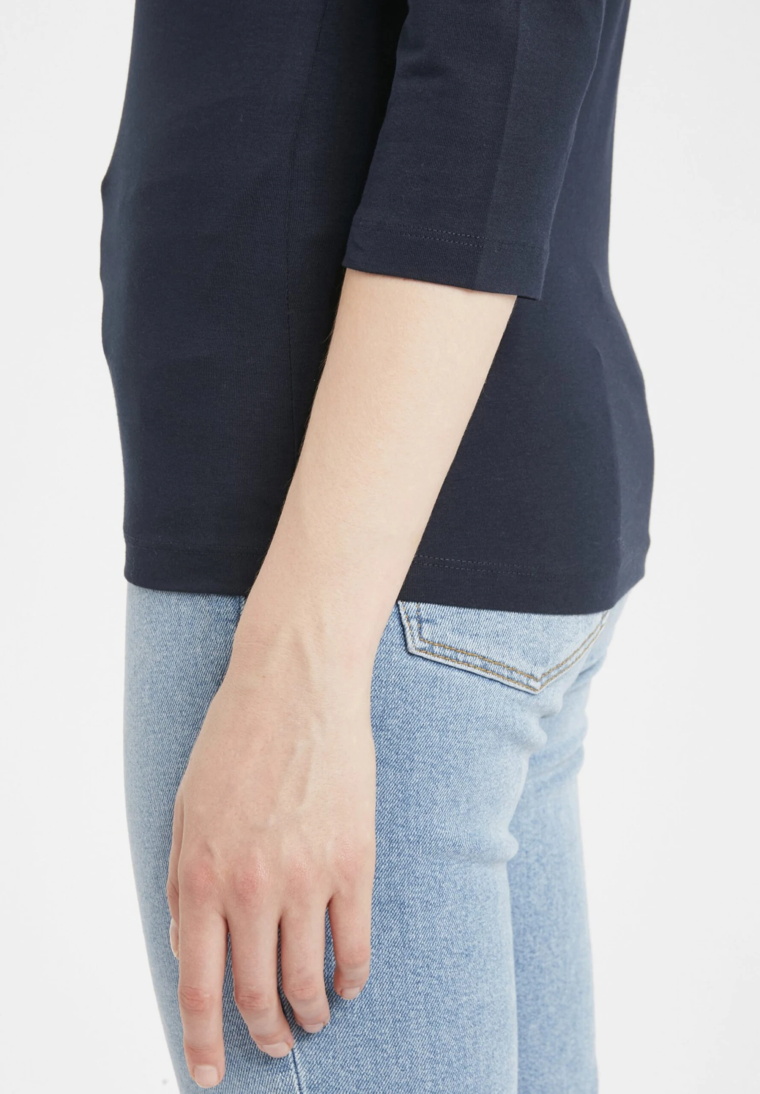 Fransa Frzaganic 1 T - Camiseta De Manga Larga - Dark Peacoat - Imagen 5