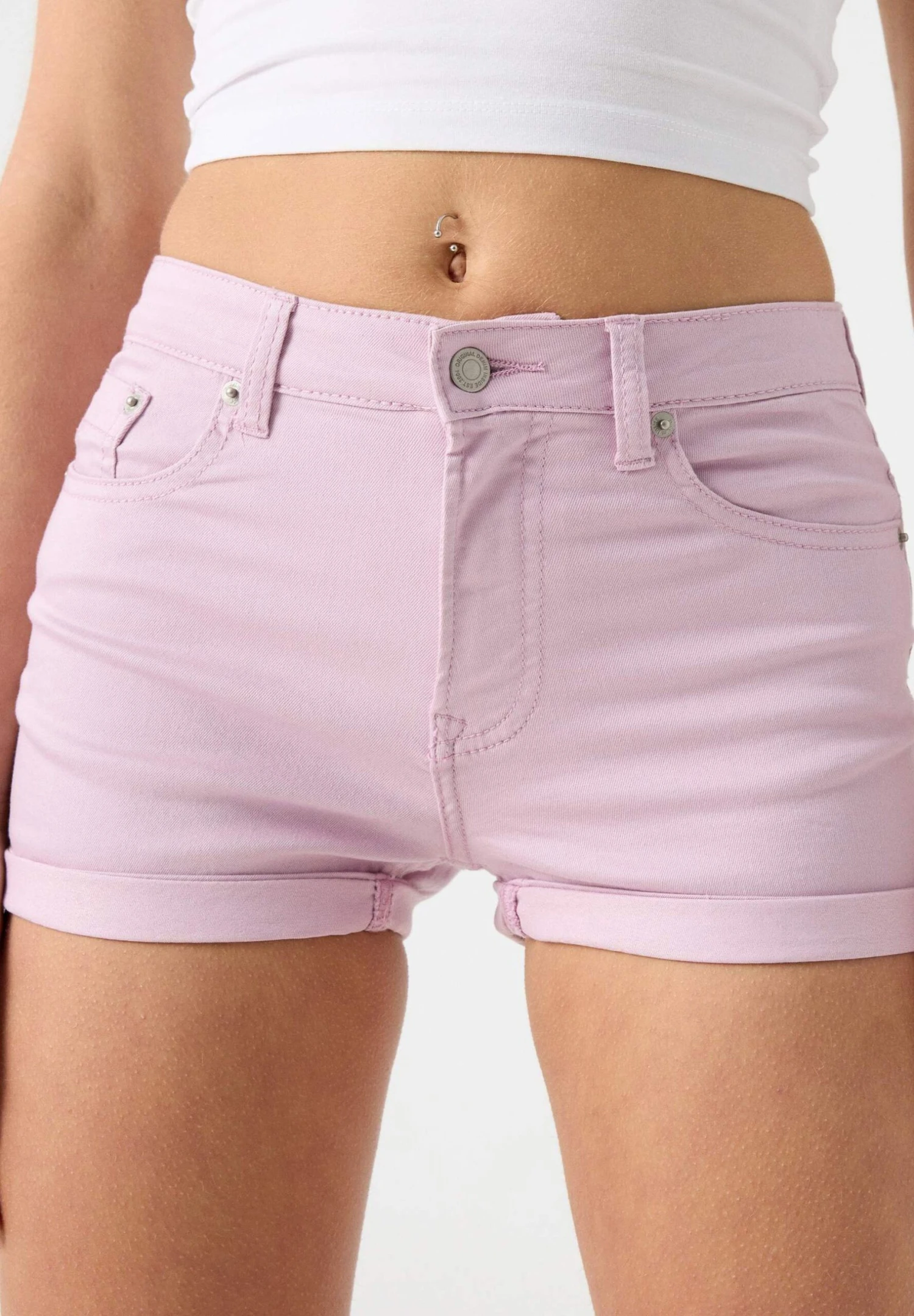Tiro - Shorts Vaqueros - Morado - Imagen 4