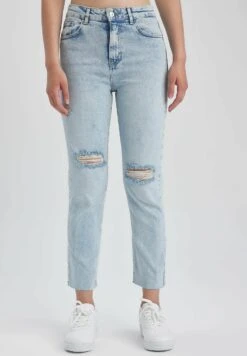 DeFacto Vintage- Vaqueros Slim Fit - Blue