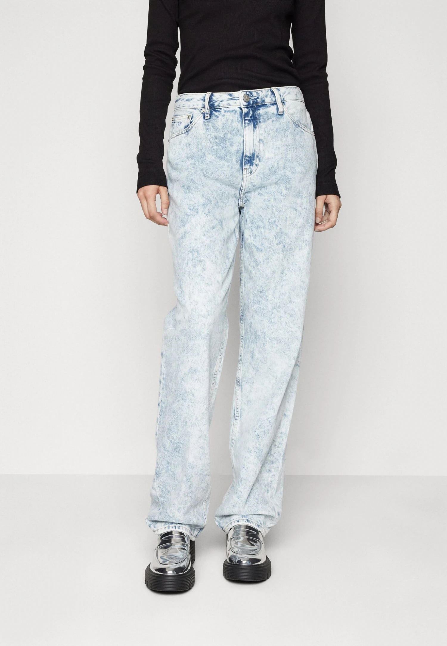 Calvin Klein Jeans 90'S Straight - Vaqueros Rectos - Denim Light - Imagen 3