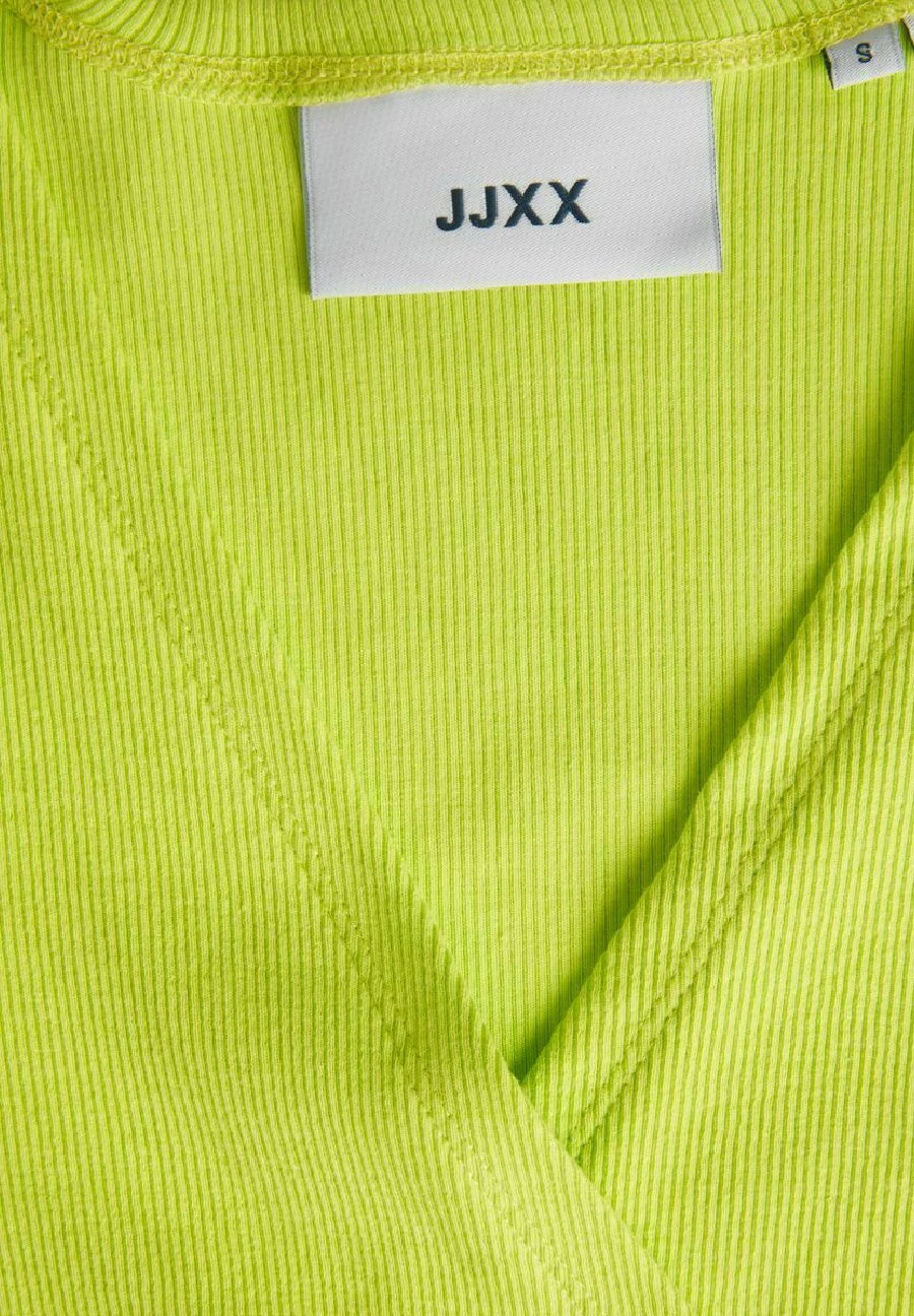 JJXX Jx Frances Wrap - Camiseta De Manga Larga - Lime Punch - Imagen 7