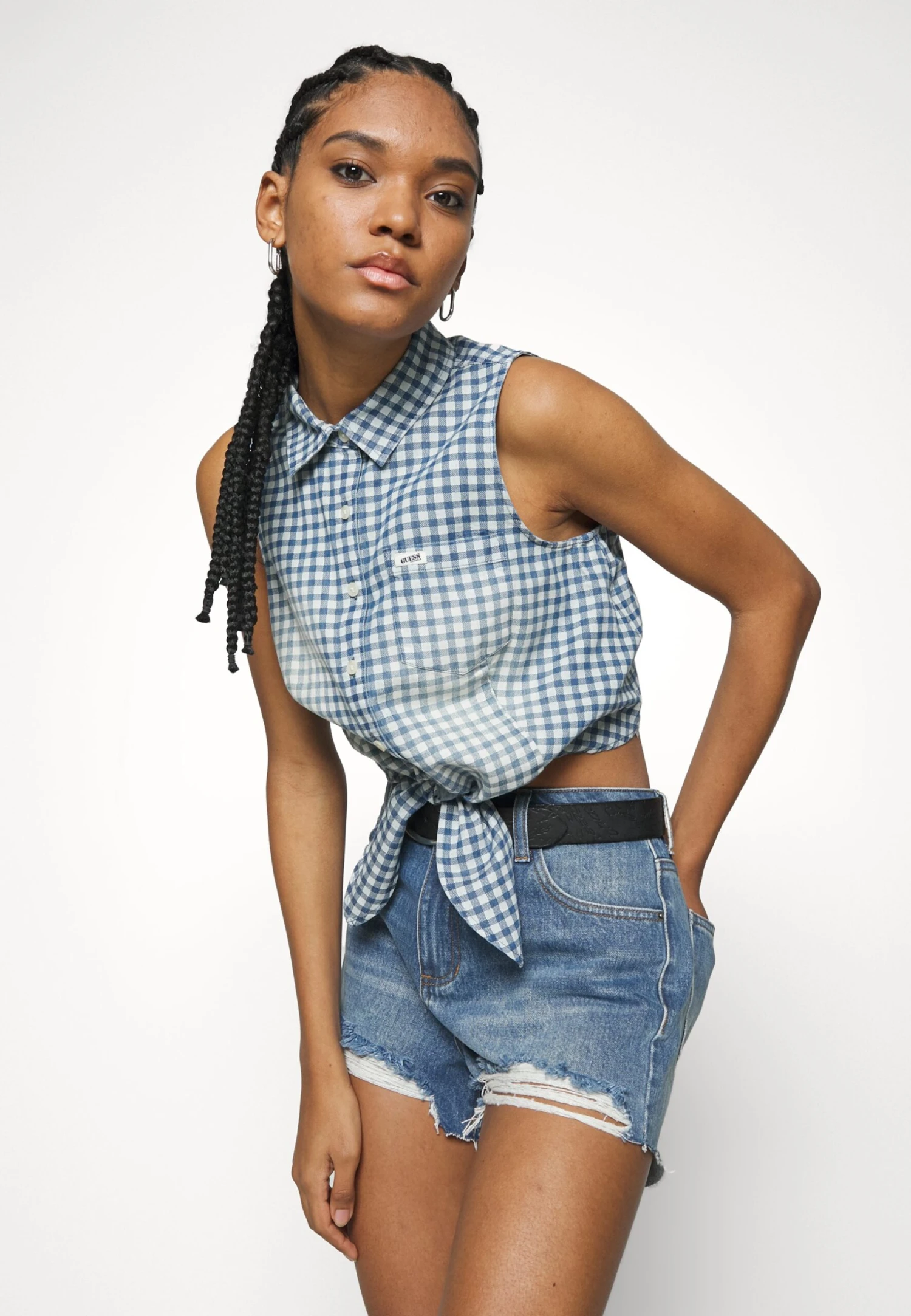 Shorts Vaqueros - Medium Wash - Imagen 5