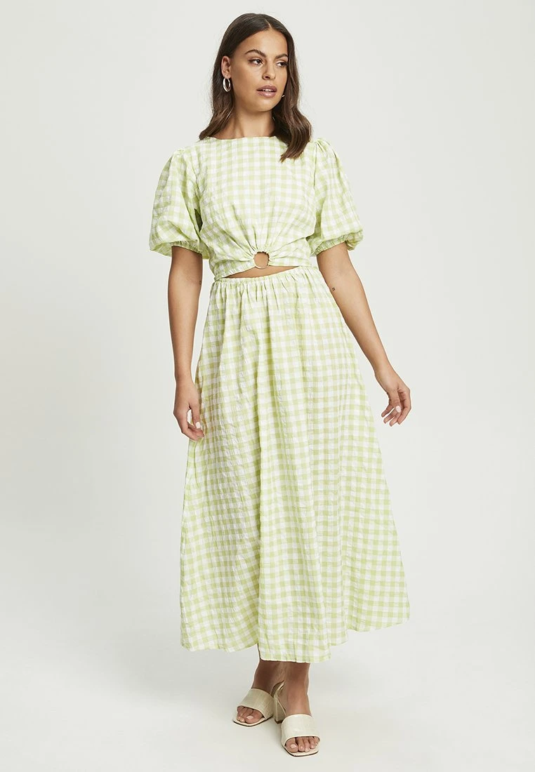Calli Vestido Informal - Citrus Gingham - Imagen 2