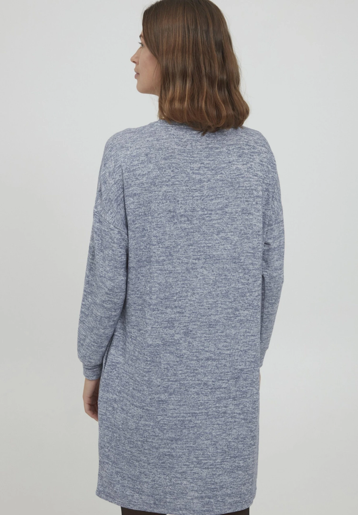 Fransa Frdefauna 1 Dress - Vestido De Punto - Bering Sea - Imagen 3