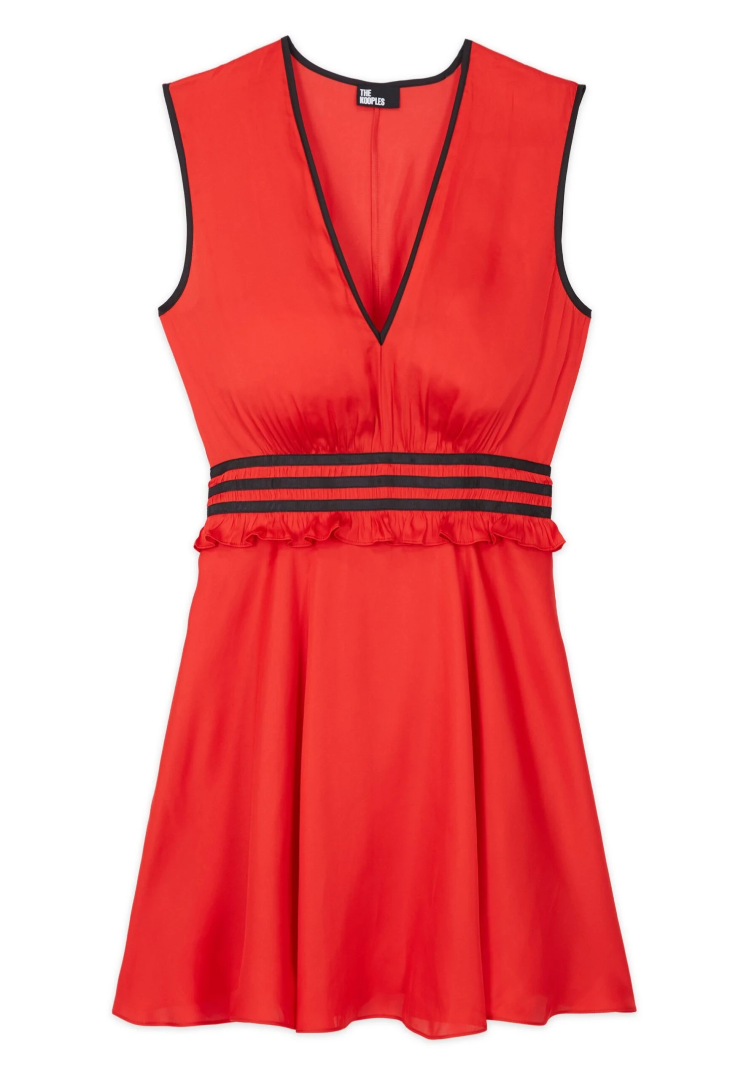 THE KOOPLES Fluide Courte - Vestido Informal - Red