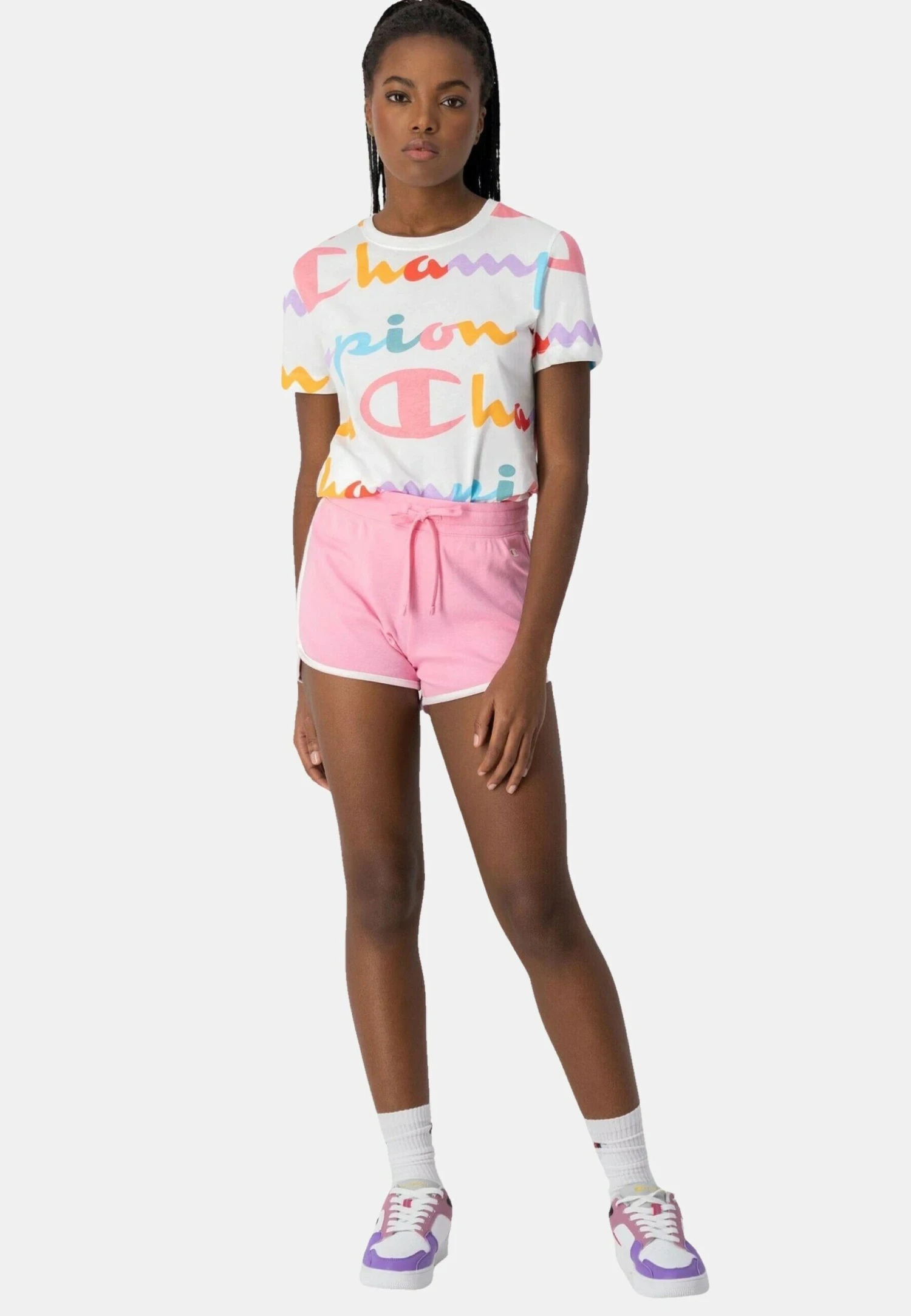 Champion Pantalón Corto De Deporte - Pink - Imagen 2