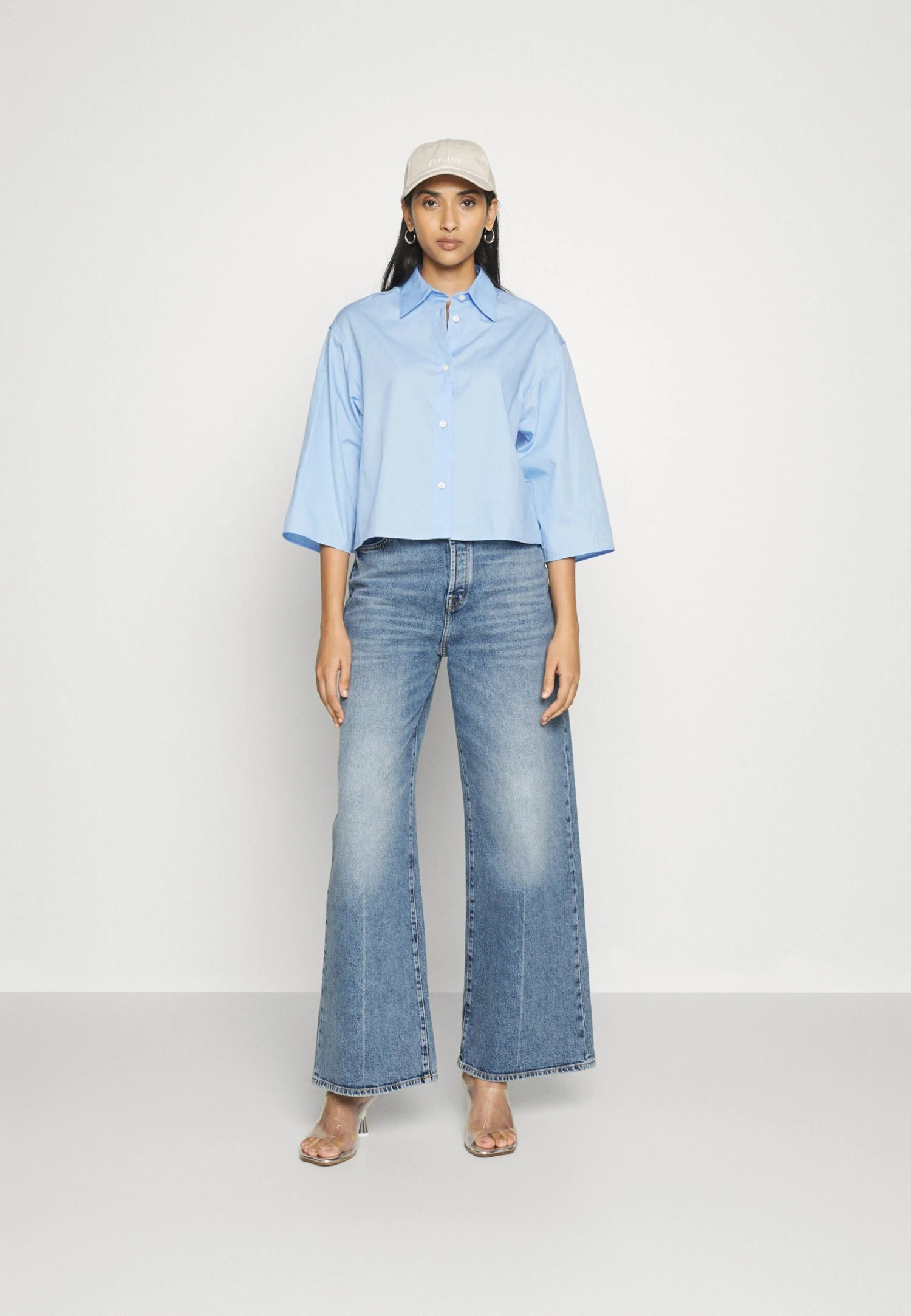 7 For All Mankind Zoey Playtime - Vaqueros Boyfriend - Light Blue - Imagen 2