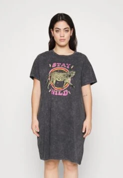 Nmzodiac O Neck Dress - Vestido Informal - Black