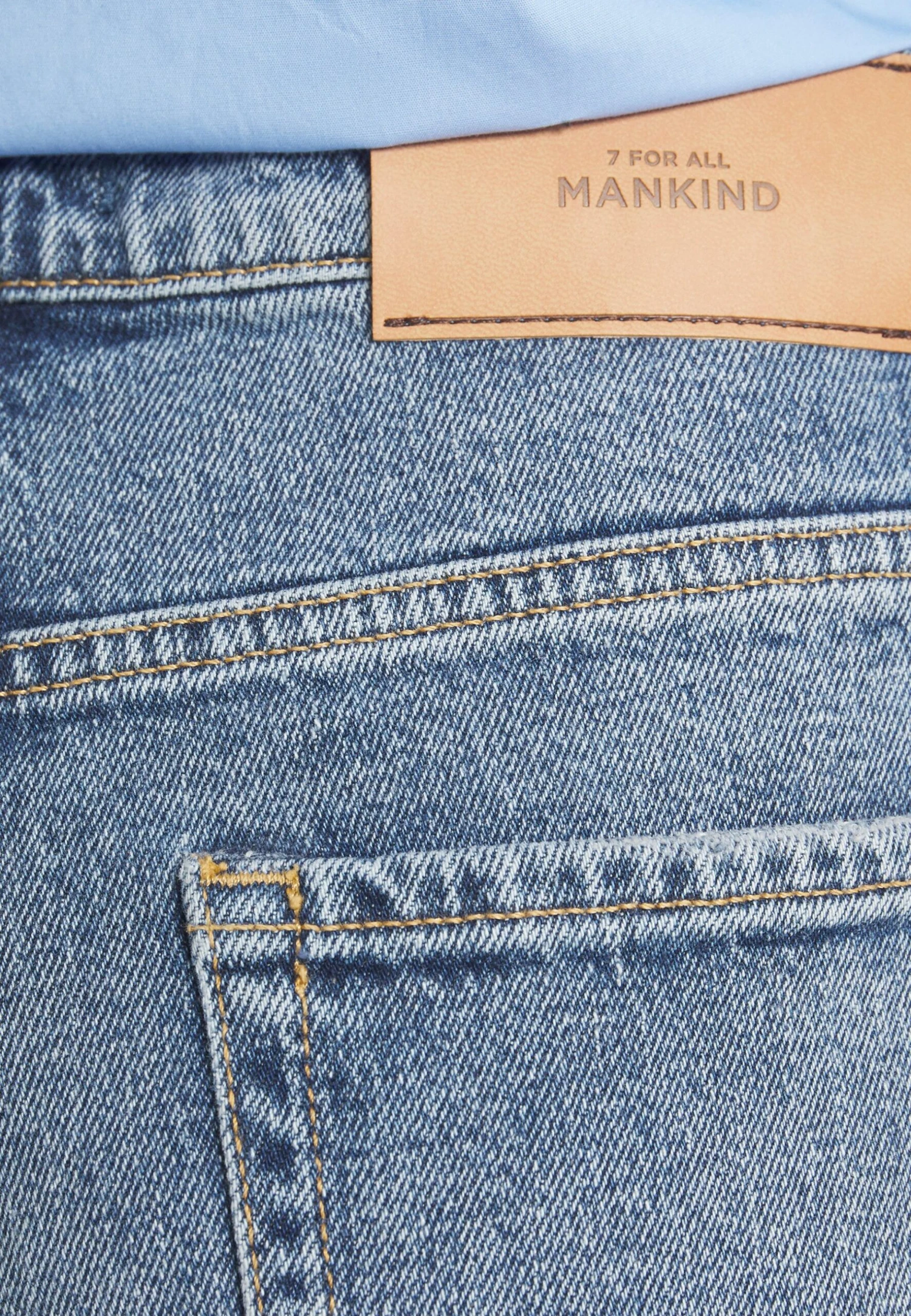 7 For All Mankind Zoey Playtime - Vaqueros Boyfriend - Light Blue - Imagen 6