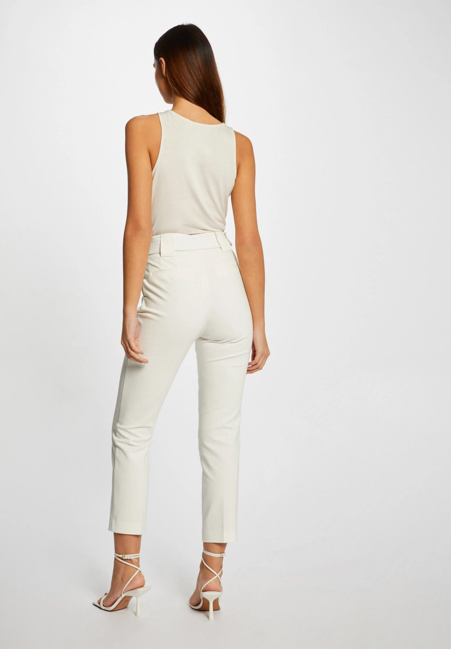 MORGAN Top - White Denim - Imagen 3