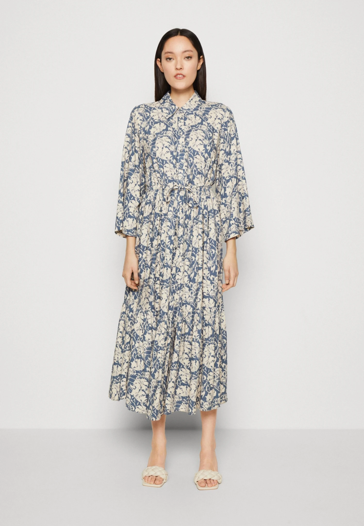 Yasfilla Shirt Dress - Vestido Camisero - Blue