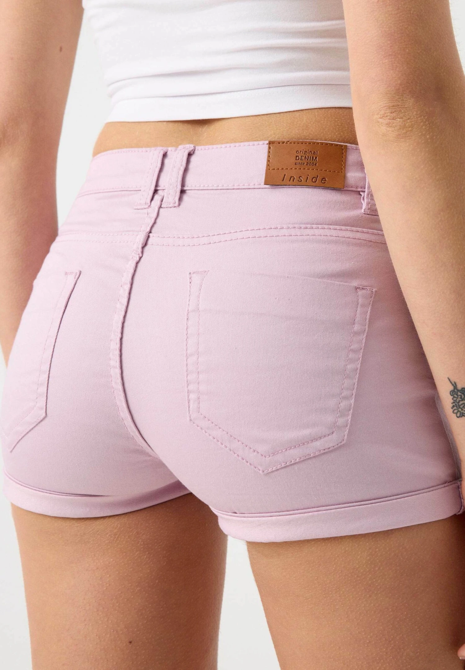 Tiro - Shorts Vaqueros - Morado - Imagen 5