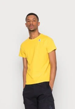 K-Way Le Vrai Edouard Unisex - Camiseta Básica - Yellow