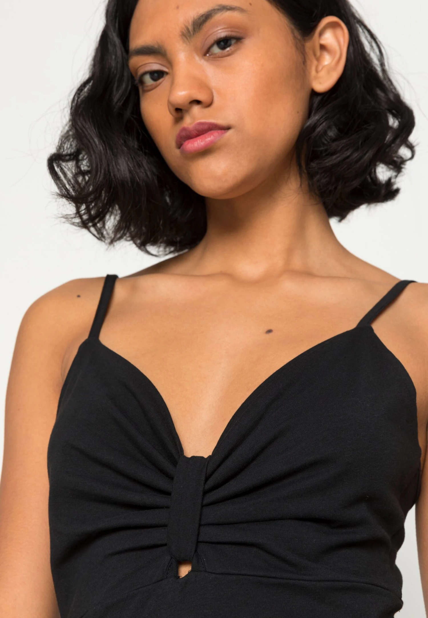 Pieces Pcanga Dress - Vestido Ligero - Black - Imagen 5