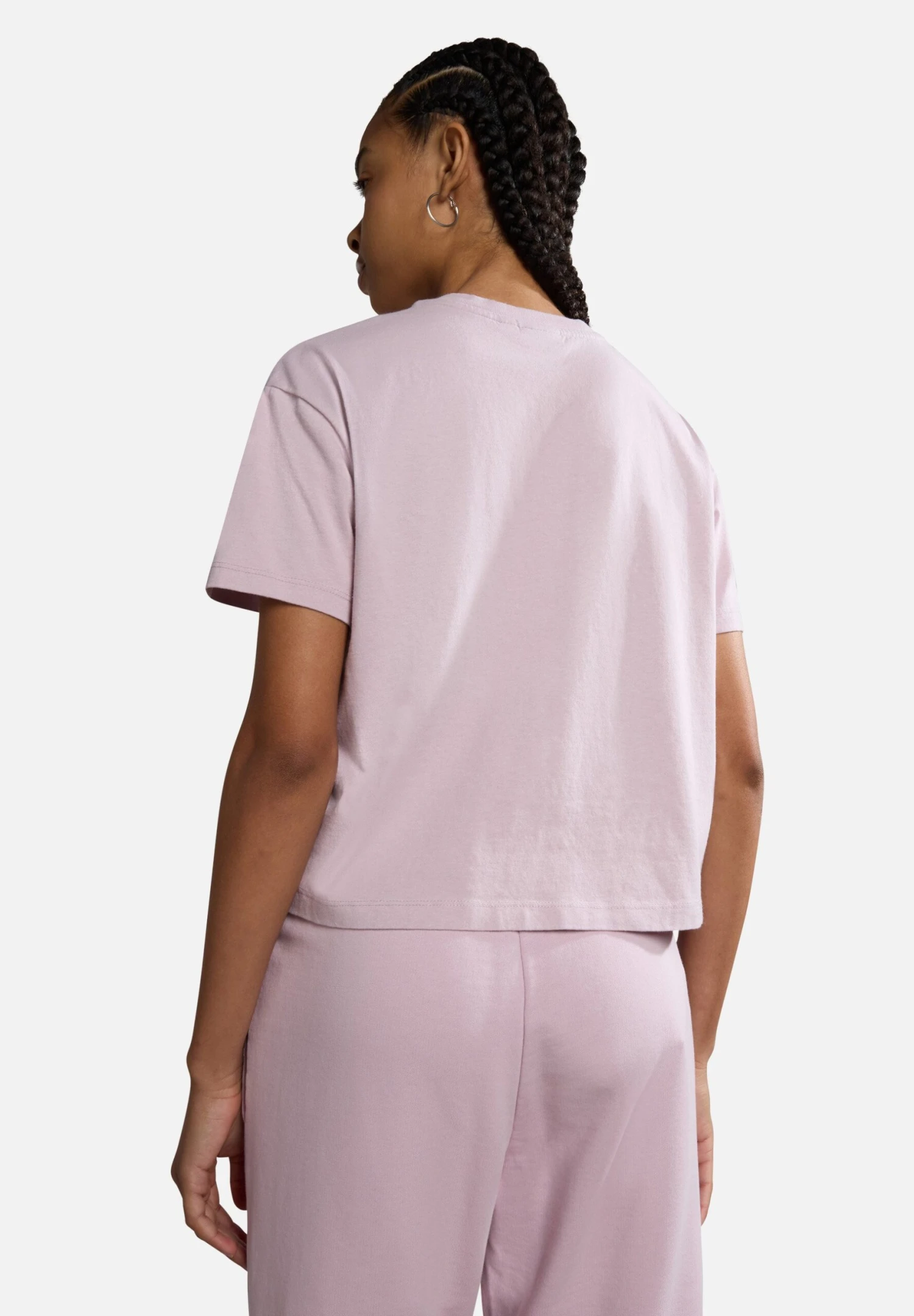 Napapijri S-Morgex W - Camiseta Básica - Lilac Keep P - Imagen 3