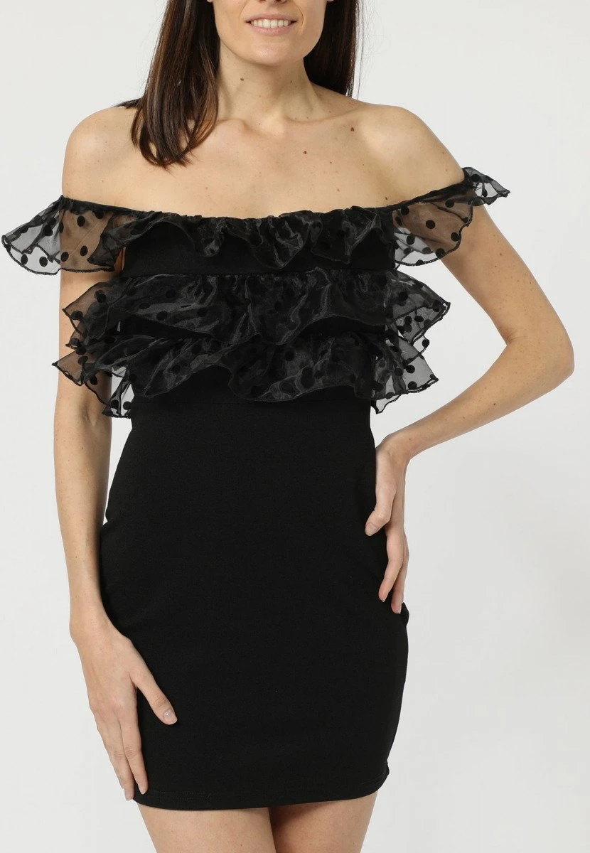 Vestido De Cóctel - Black