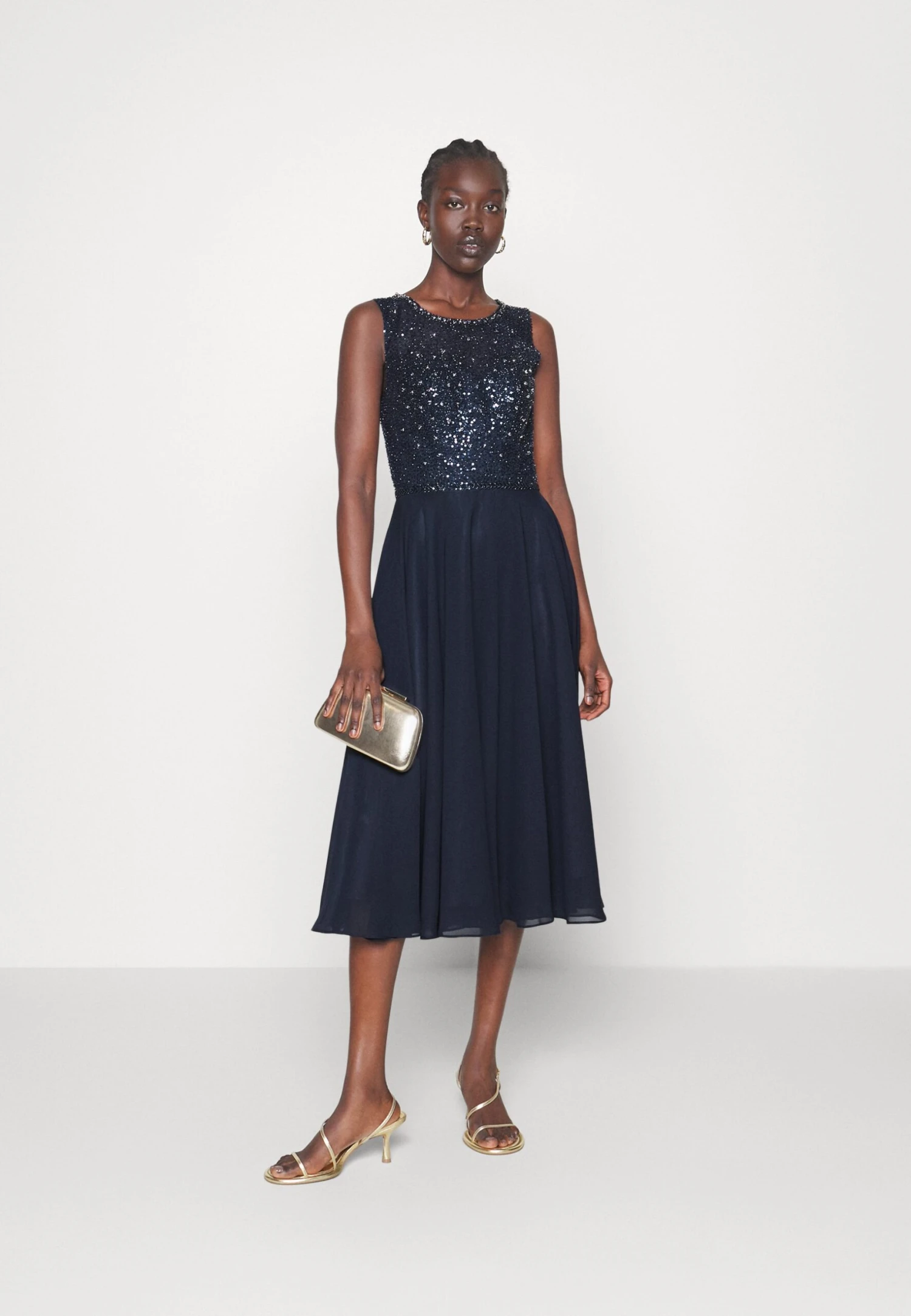 SWING Vestido De Cóctel - Navy - Imagen 2